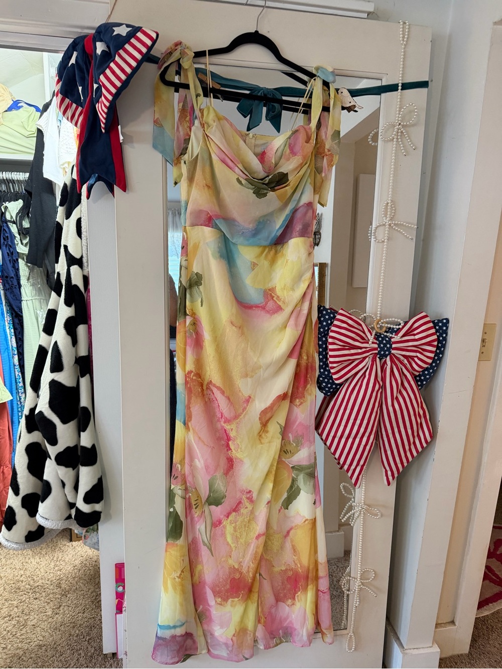 Baltic Born Allegra Off Shoulder
Maxi Dress